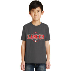 NS Softball Youth Short Sleeve Tee-Charcoal