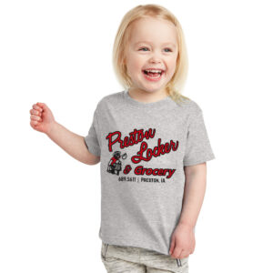 Preston Locker Grocery Rabbit Skins – Fine Jersey Toddler T-Shirt-Heather
