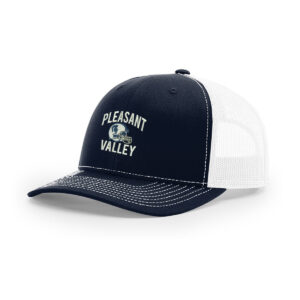 PV Football 15. Spartans Football Richardson Trucker Cap-Navy/White