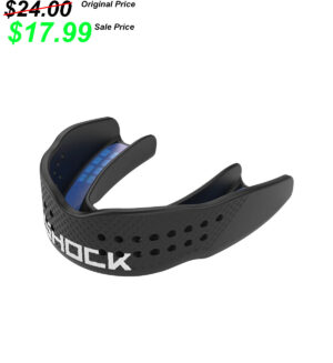 PV Football 20. Shock Doctor Trash Talker Mouth Guard-Black