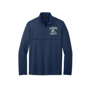 PV Football 38. Port Authority Smooth Fleece 1/4 Zip – Navy
