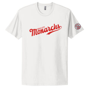 QC Monarchs Unisex Premium Short Sleeve Tee-white