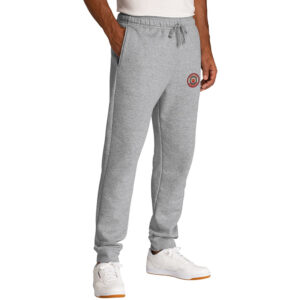 QC Monarchs Men Core Fleece Jogger with Pockets-Athletic Heather
