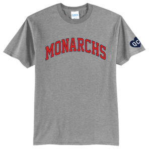 QC Monarchs Unisex Short Sleeve Tee-Athletic Heather
