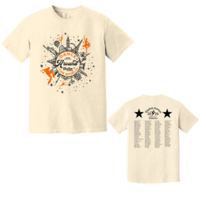 Rhythm Avenue Comfort Colors Pigment Dyed Short Sleeve Shirt Unisex-Ivory