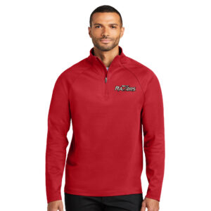 Razors Football Port Authority C-FREE Cypress 1/4-Zip pullover Men-Rich Red