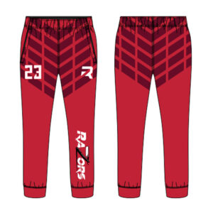 04. Razor Sublimated Jogger Pant – Red