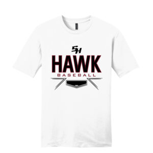 SH Baseball Unisex premium Short Sleeve Tee-White