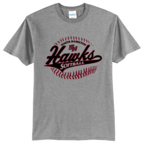 SH Softball Unisex Short Sleeve Tee-Athletic Heather