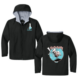 The Dispensary Port Authority Team Jacket-Black/LT Oxford