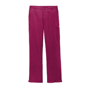 Virdi Eye Clinic WonderWink Men’s Premiere Flex Cargo Pant (blank)-Wine