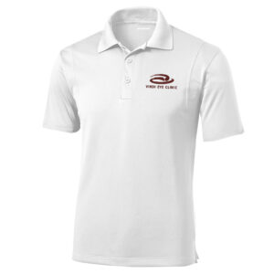 Virdi Eye Clinic Sport-Tek Men Micropique Sport-Wick Polo-White