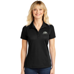 Virdi Eye Clinic Sport-Tek LADIES Micropique Sport-Wick Polo-Black