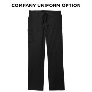 Virdi Eye Clinic WonderWink Unisex WorkFlex Cargo Pant (blank)-Black