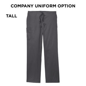 Virdi Eye Clinic Wink Unisex Tall WorkFlex Cargo Pant (blank)-Pewter