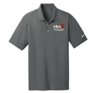 VIM Nike Golf Dri-Fit Vertical Mesh Polo-Anthracite