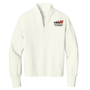 VIM OGIO Women’s Transcend 1/4-Zip-Opal White