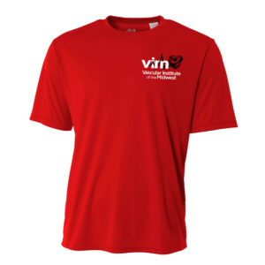 VIM Adult Cooling Performance Tshirt  -Scarlet