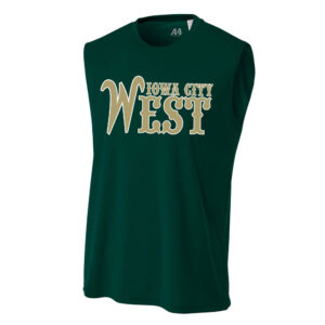 West BB A4 Cooling Performance sleeveless Muscle T-Forest