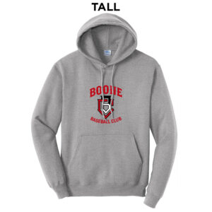 Boone BB Club Tall Fleece Hooded Sweatshirt-Athletic Heather