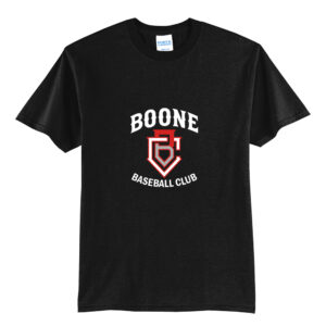 Boone BB Club Unisex Short Sleeve Tee-Black