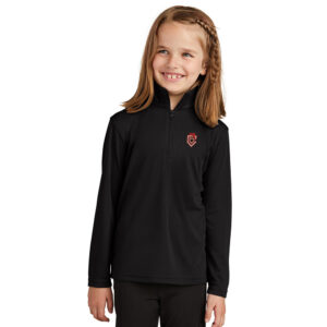 Boone BB Club Sport-Tek YOUTH PosiCharge Competitor 1/4 Zip Pullover-Black