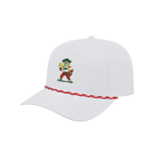 Boone SB ICON performance rope golf cap-White/Red/White/Black