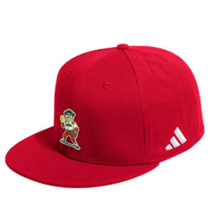 Boone SB Adidas Flat visor Flex Fit Cap size-Red