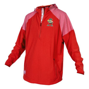Boone SB Rawlings YOUTH Rawlings Colorsync Long Sleeve 1/2 zip hooded  BP Jacket-Scarlet