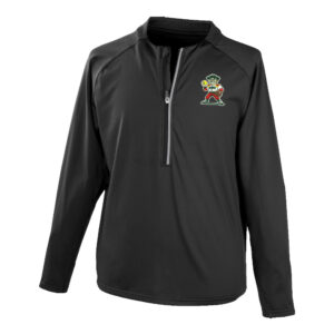 Boone SB Rawlings COLORSYNC Half-Zip Fleece pullover jacket-Black (S, L)