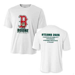 Boone SB Adult Cooling Performance Tshirt  -White