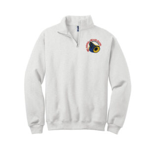 Big River Brass Band Jerzees NuBlend 1/4 Zip Cadet Collar Sweatshirt-Ash