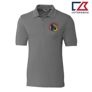 Big River Brass Band Cutter Buck Advantage Epic Confidence Recycled Tri-Blend Pique Mens Polo-Elemental Grey (M-2x)