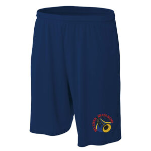 Big River Brass Band Moisture Management Men’s Short with Side Pockets-navy
