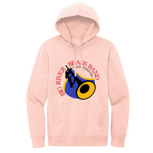 Big River Brass Band Rah-Rah District V.I.T. Fleece Hoodie-Rosewater Pink