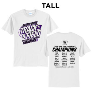 Baxter Track Field Tall Short Sleeve Tee-White
