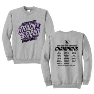 Baxter Track Field Unisex Fleece Crewneck Sweatshirt-Athletic Heather