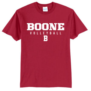 Boone VB 2026 Unisex Short Sleeve Tee-Red