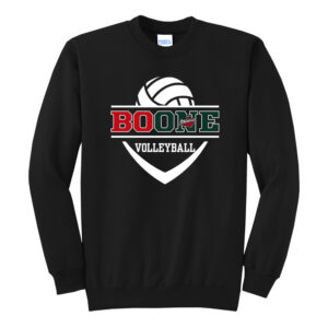 Boone VB 2026 Unisex Fleece Crewneck Sweatshirt-Black