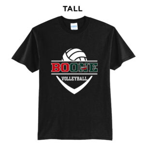 Boone VB 2026 Tall Cotton Short Sleeve Tee-Black