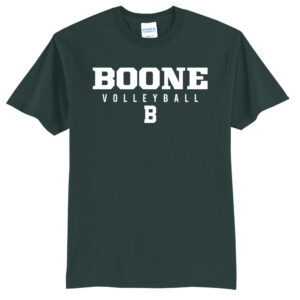Boone VB Unisex Short Sleeve Tee-Dark Green