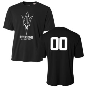 Clinton Baseball PG Adult Cooling Performance Tshirt -Black REQUIRED ITEM
