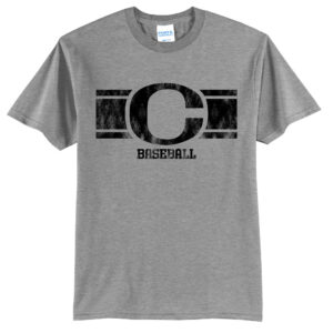 Clinton Baseball PG Unisex Short Sleeve Blend Workout Tee-Athletic Heather