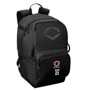 Clinton Baseball PG Evoshiel SRZ1 Baseball Equipment backpack – BLACK