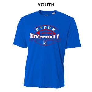 02. Camanche Football YOUTH Cooling Performance Shirt – Royal