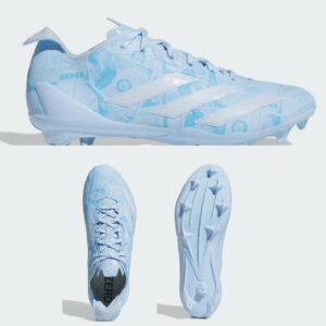 24. Adidas Adizero Electric II Currency Football Cleat – Blue