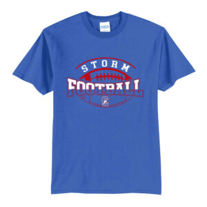 29. Camanche Football Unisex Short Sleeve Tee – Royal