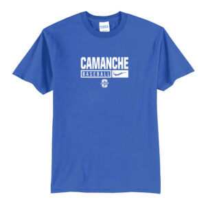 02. Camanche Baseball Core Blend Tee – Royal