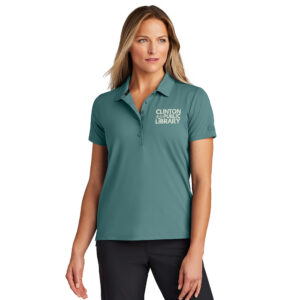 Clinton Public Library OGIO Ladies Regain Polo-Arctic Mist