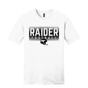 CCC Raiders FB Unisex premium Short Sleeve Tee-White